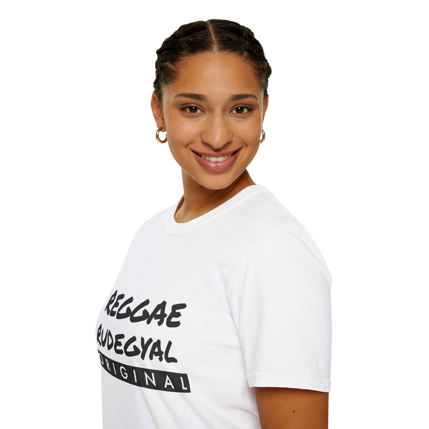 Reggae Rudegyal T-Shirt - Soft Cotton Tee with Island Vibes | Women's Casual Comfort | 100% Cotton, Multiple Colors & Sizes