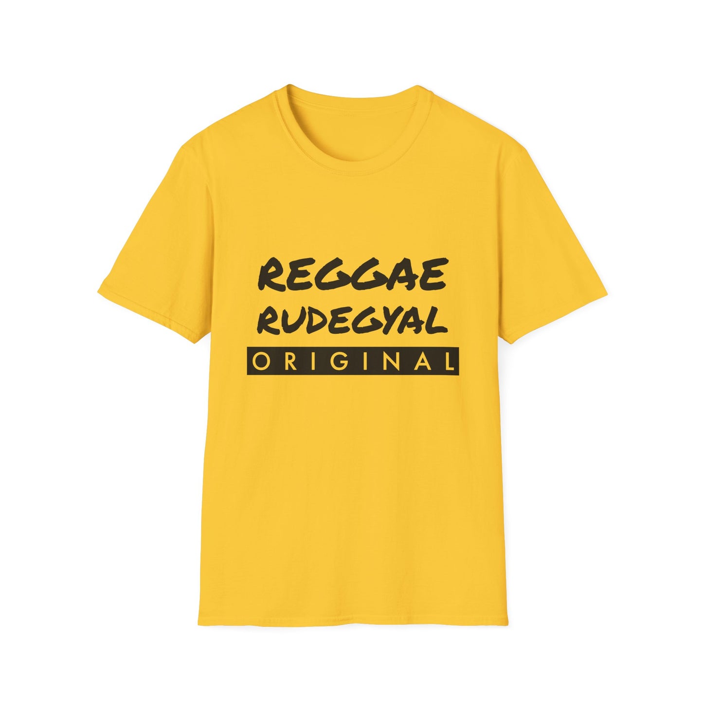 Reggae Rudegyal T-Shirt - Soft Cotton Tee with Island Vibes | Women's Casual Comfort | 100% Cotton, Multiple Colors & Sizes