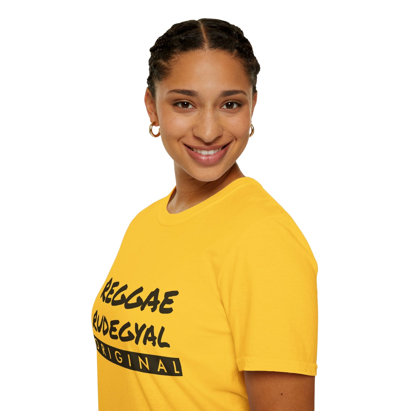 Reggae Rudegyal T-Shirt - Soft Cotton Tee with Island Vibes | Women's Casual Comfort | 100% Cotton, Multiple Colors & Sizes