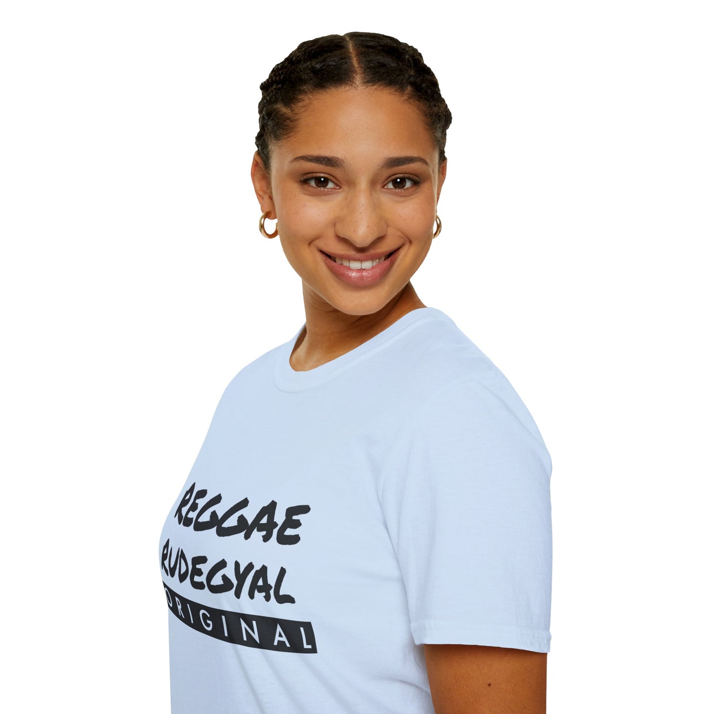 Reggae Rudegyal T-Shirt - Soft Cotton Tee with Island Vibes | Women's Casual Comfort | 100% Cotton, Multiple Colors & Sizes