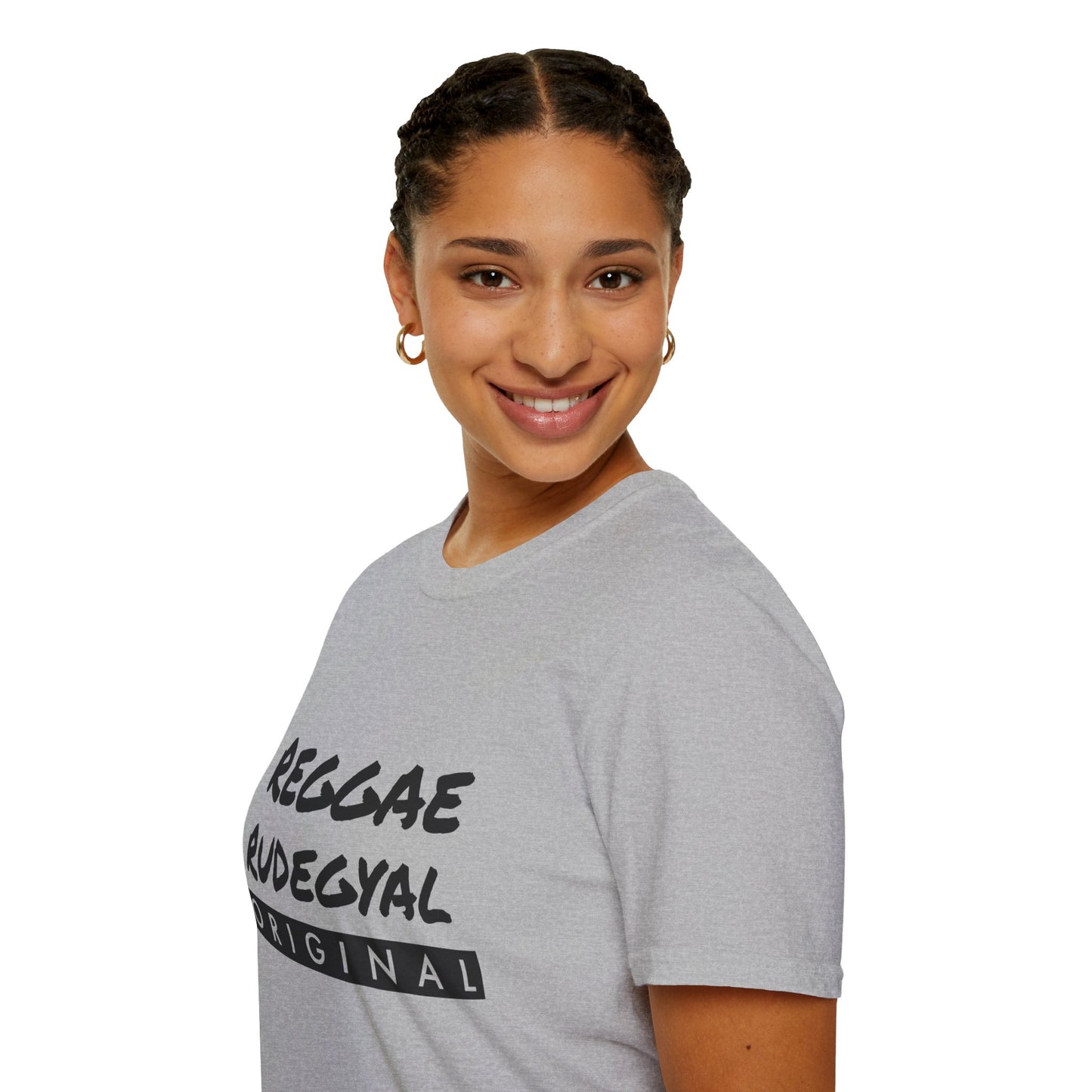 Reggae Rudegyal T-Shirt - Soft Cotton Tee with Island Vibes | Women's Casual Comfort | 100% Cotton, Multiple Colors & Sizes