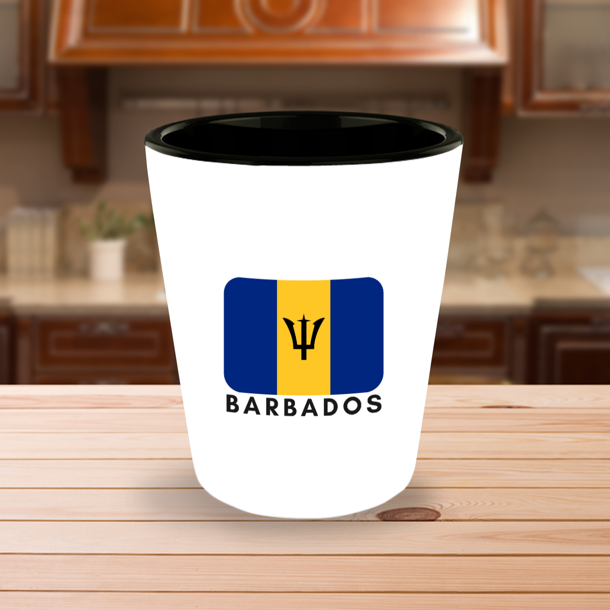 Shot Glass Barbados, Souvenir, Collectible, I Love Barbados, Bajan, Barbadian, SG002