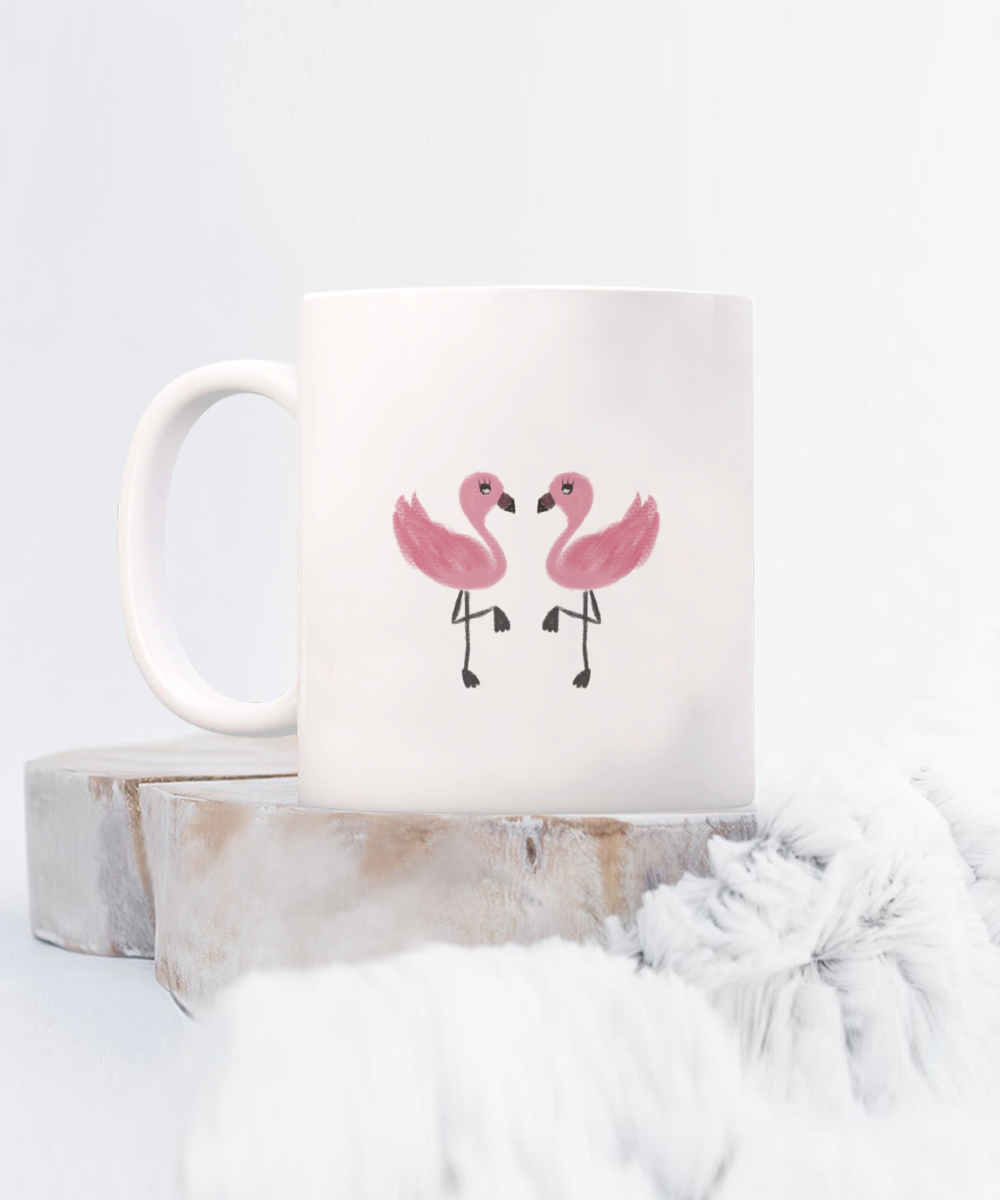 Flamingo is Flare Coffee Mug 11oz