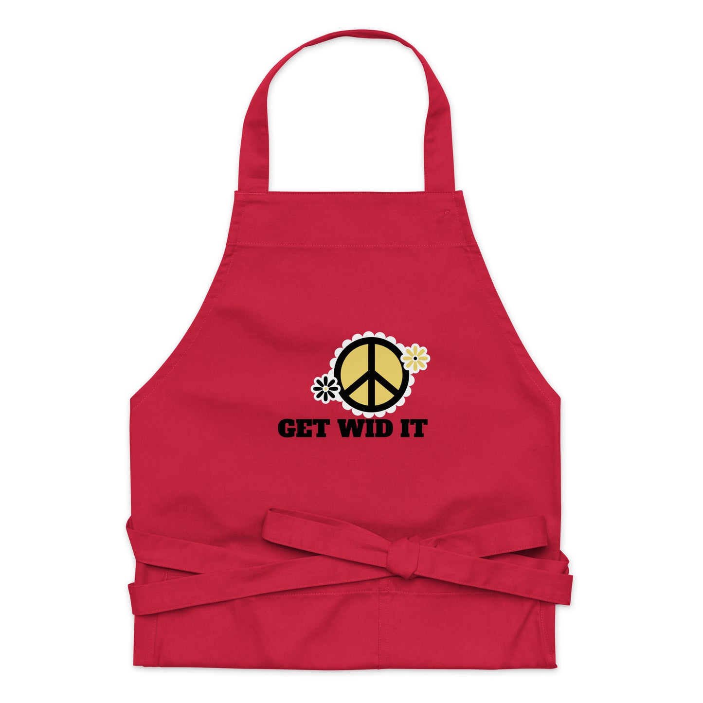 Get Wid It Organic Cotton Apron for Men/Women