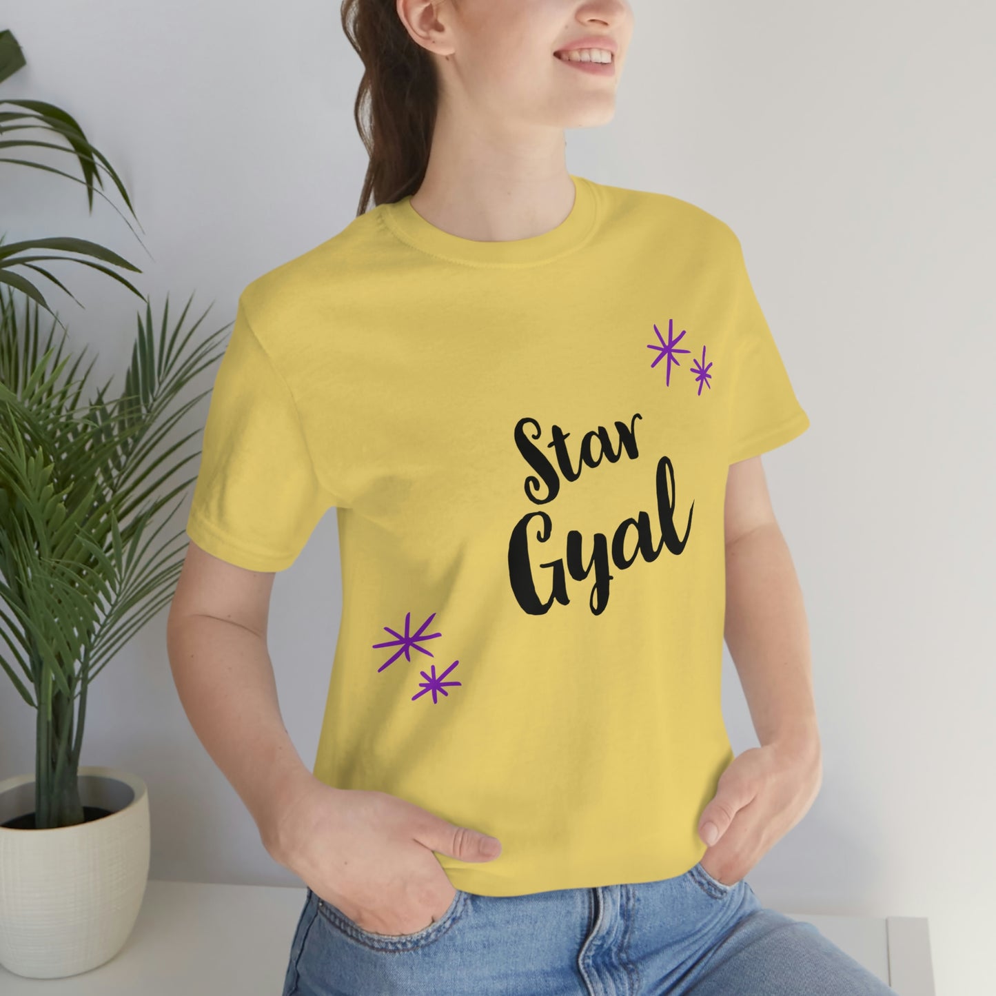 STAR GYAL - WOMEN'S Jersey Short Sleeve T-Shirt