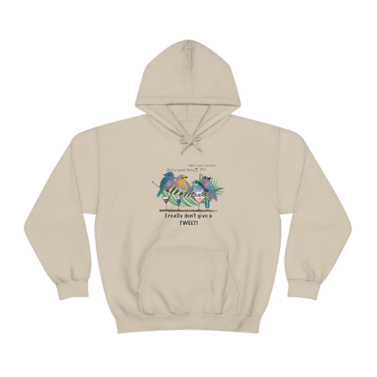 DON'T GIVE A Tweet, Heavy Blend Hooded Sweatshirt (Unisex)