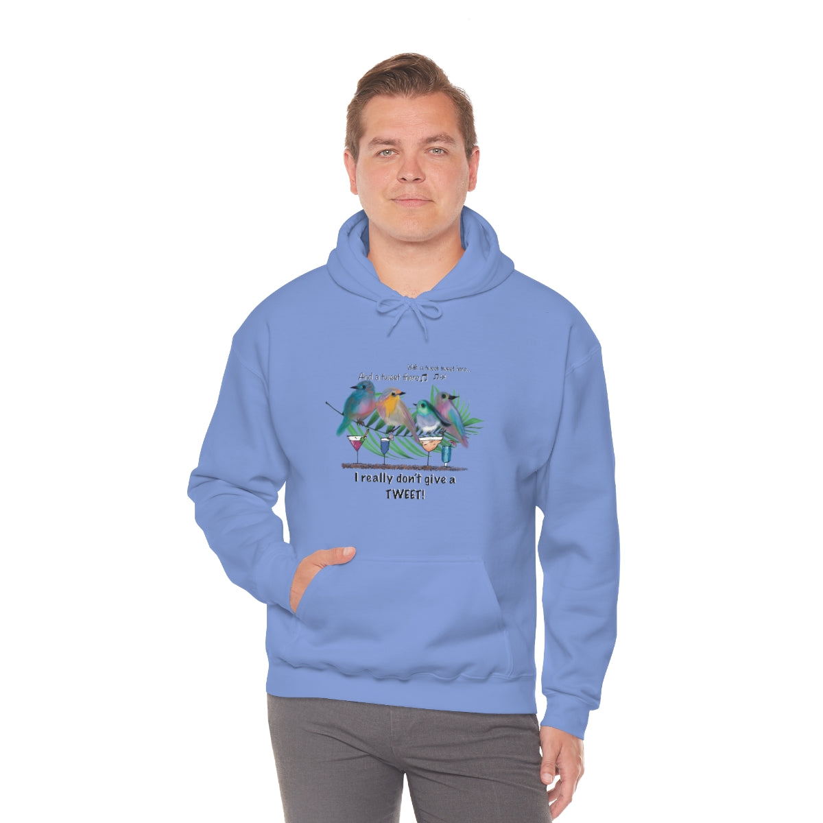 DON'T GIVE A Tweet, Heavy Blend Hooded Sweatshirt (Unisex)