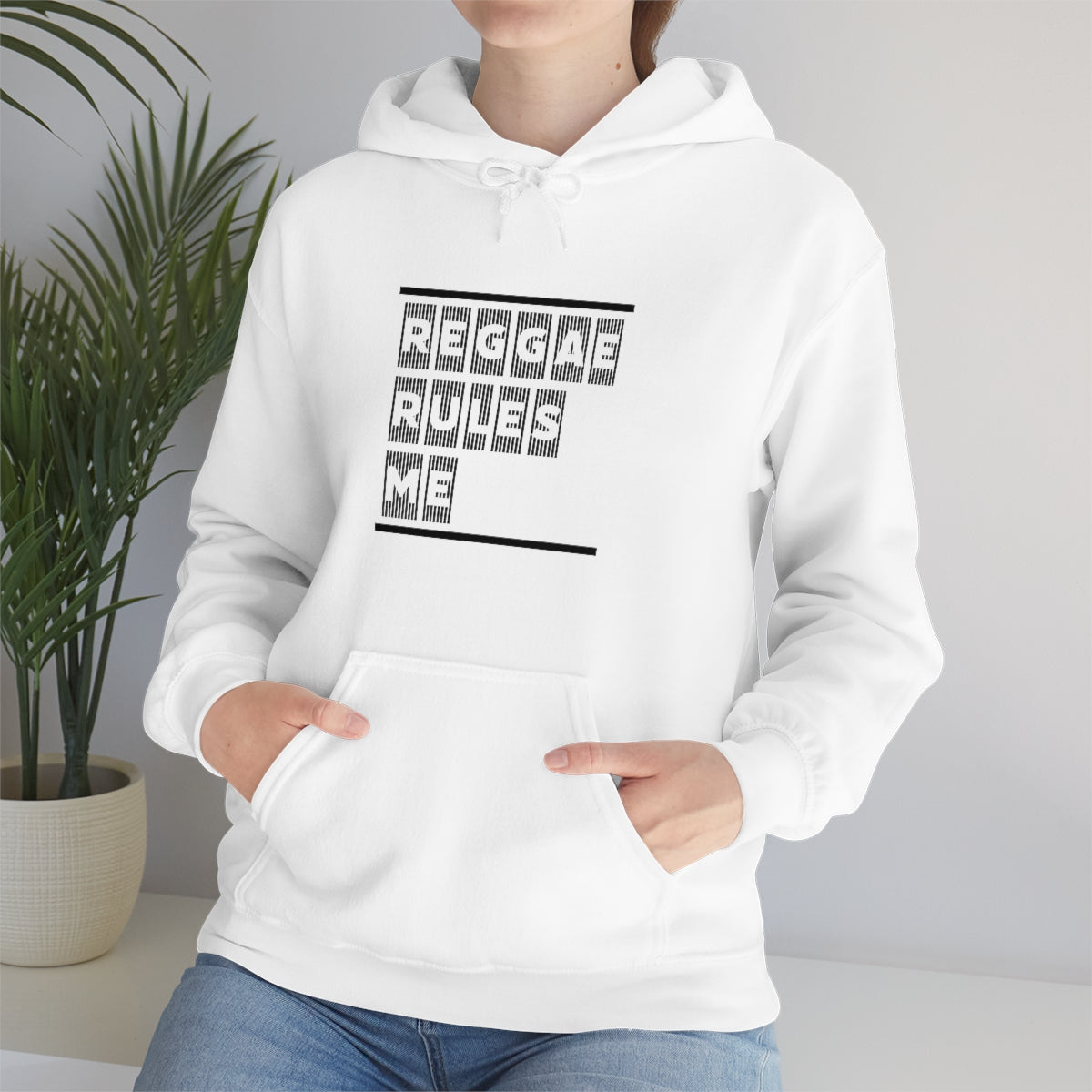 REGGAE RULES Me, Heavy Blend Hooded Sweatshirt (UNISEX)