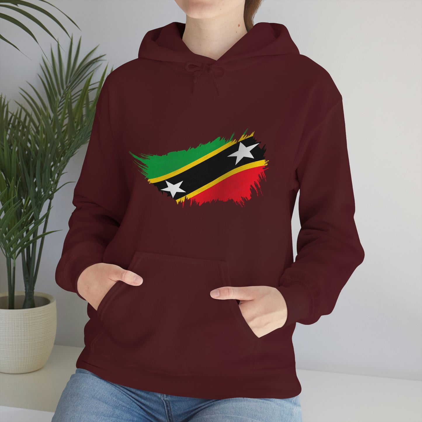 ST. KITTS Heavy Blend Hooded Sweatshirt (UNISEX)