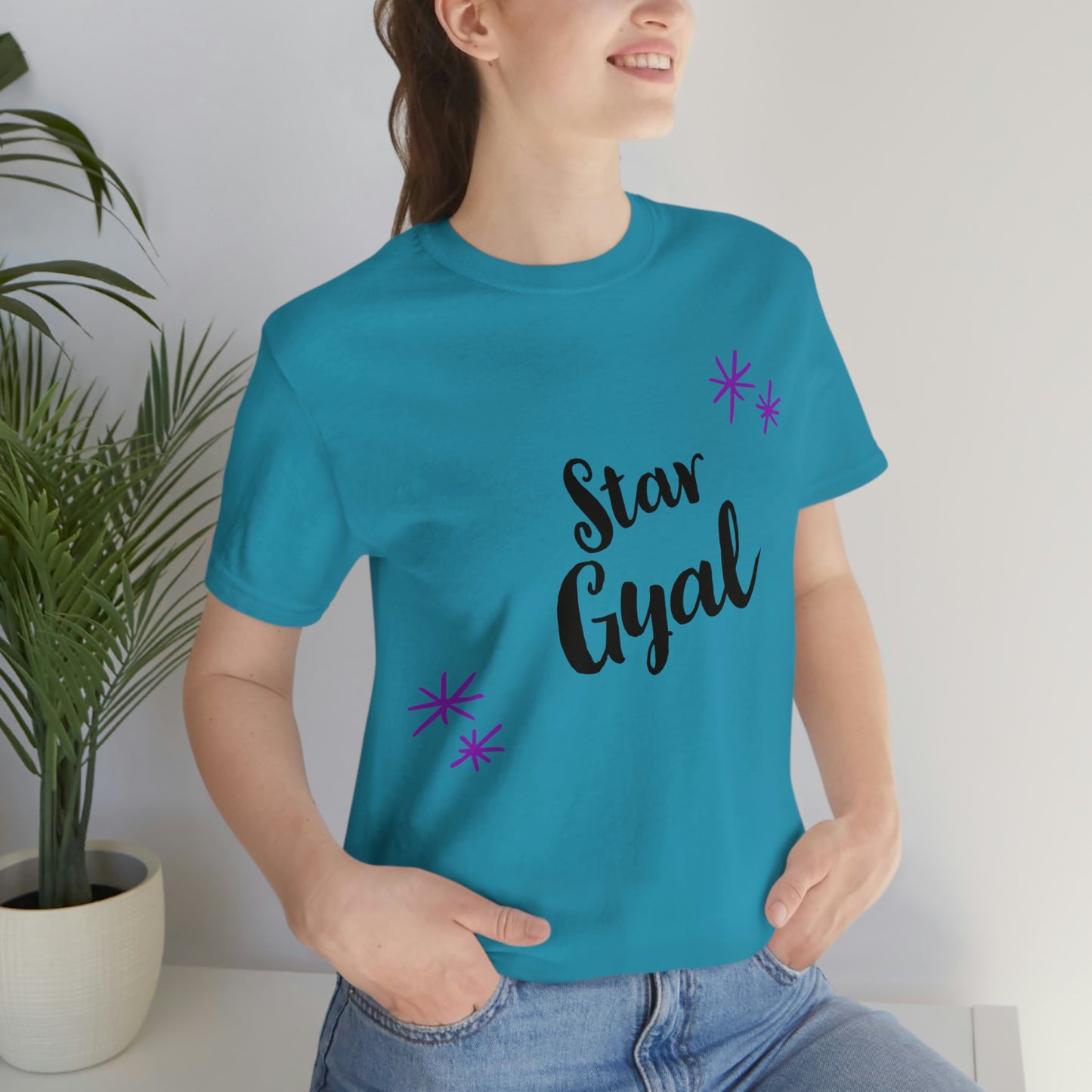 STAR GYAL - WOMEN'S Jersey Short Sleeve T-Shirt