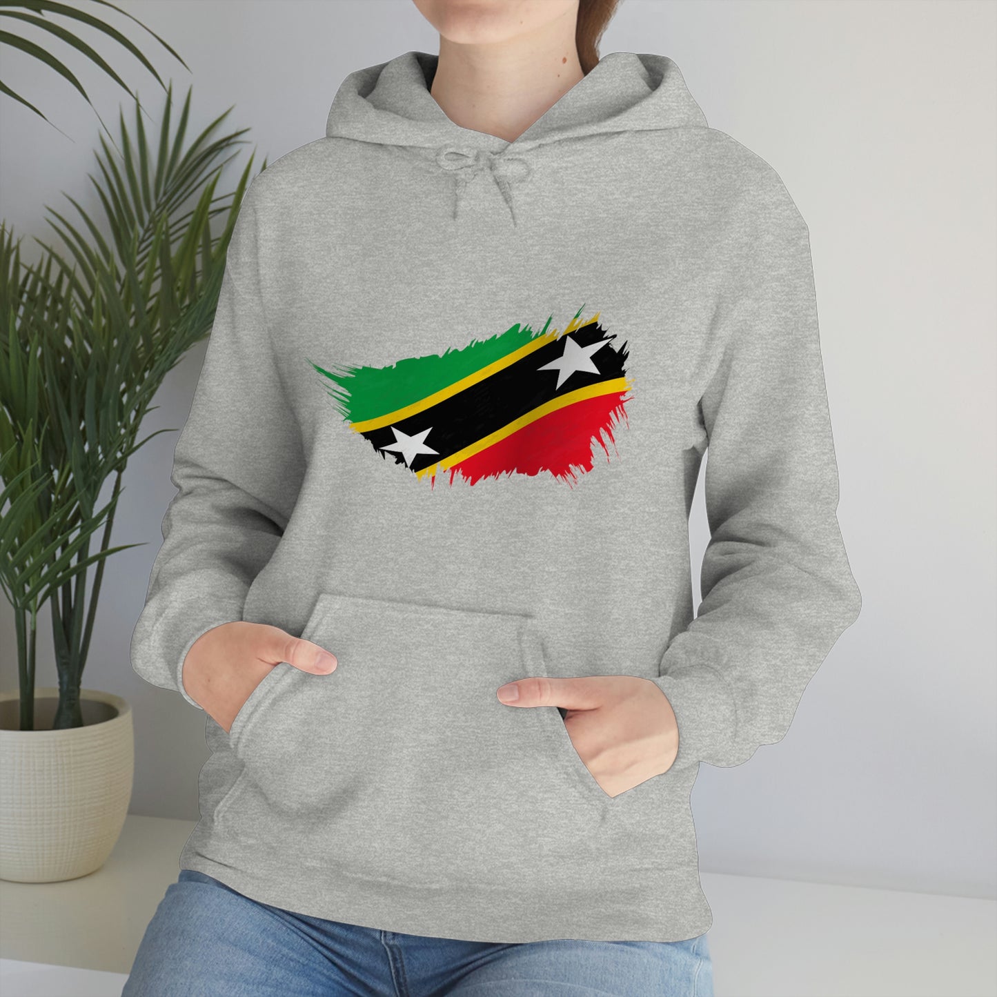 ST. KITTS Heavy Blend Hooded Sweatshirt (UNISEX)