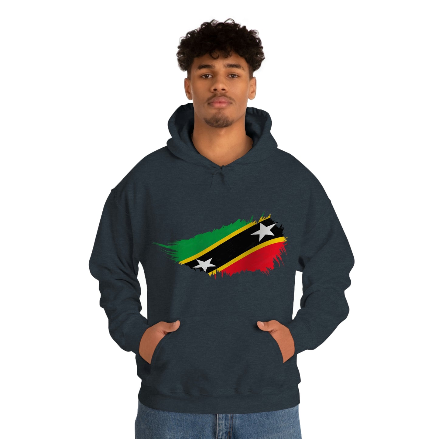 ST. KITTS Heavy Blend Hooded Sweatshirt (UNISEX)