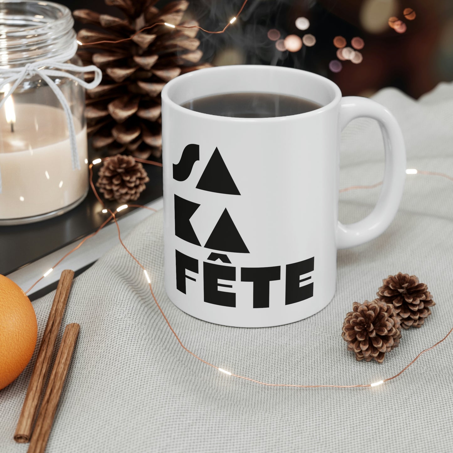 SA KA FETE Caribbean Coffee Mug 11oz