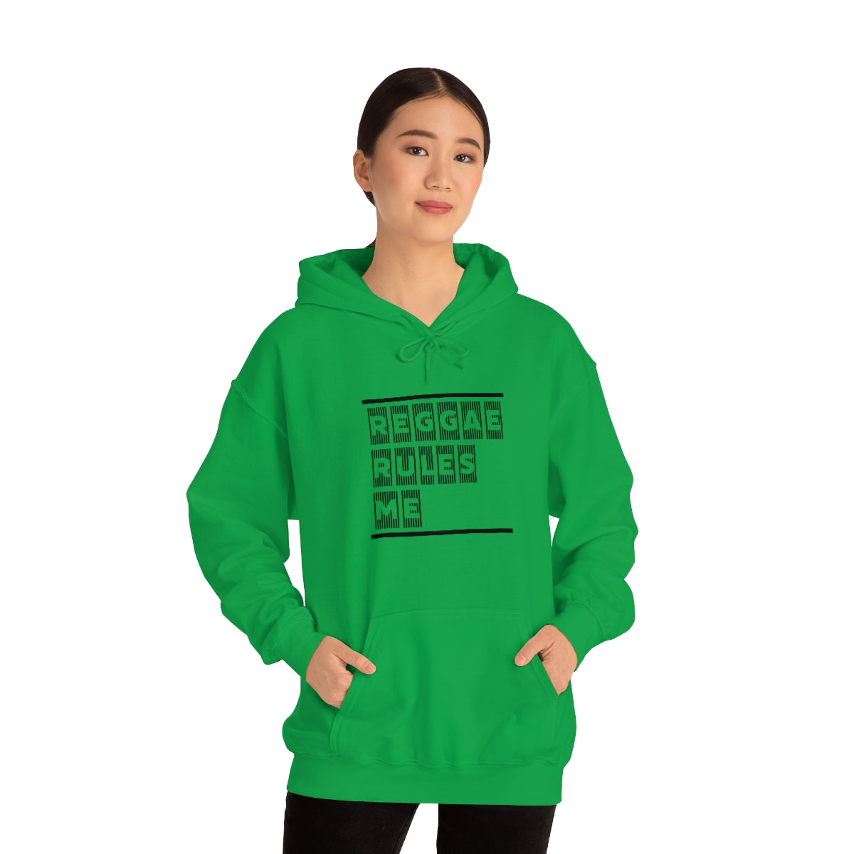 REGGAE RULES Me, Heavy Blend Hooded Sweatshirt (UNISEX)