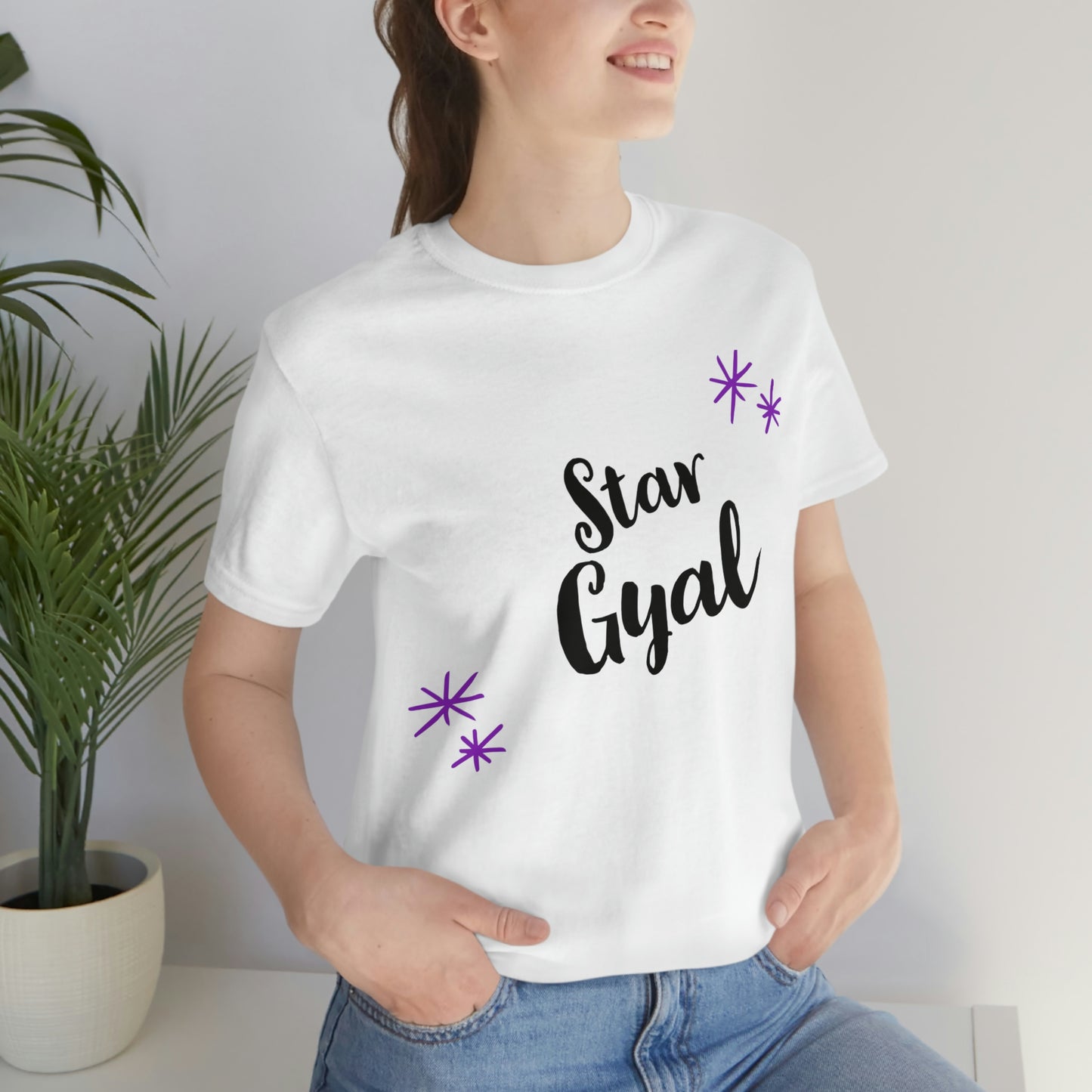 STAR GYAL - WOMEN'S Jersey Short Sleeve T-Shirt