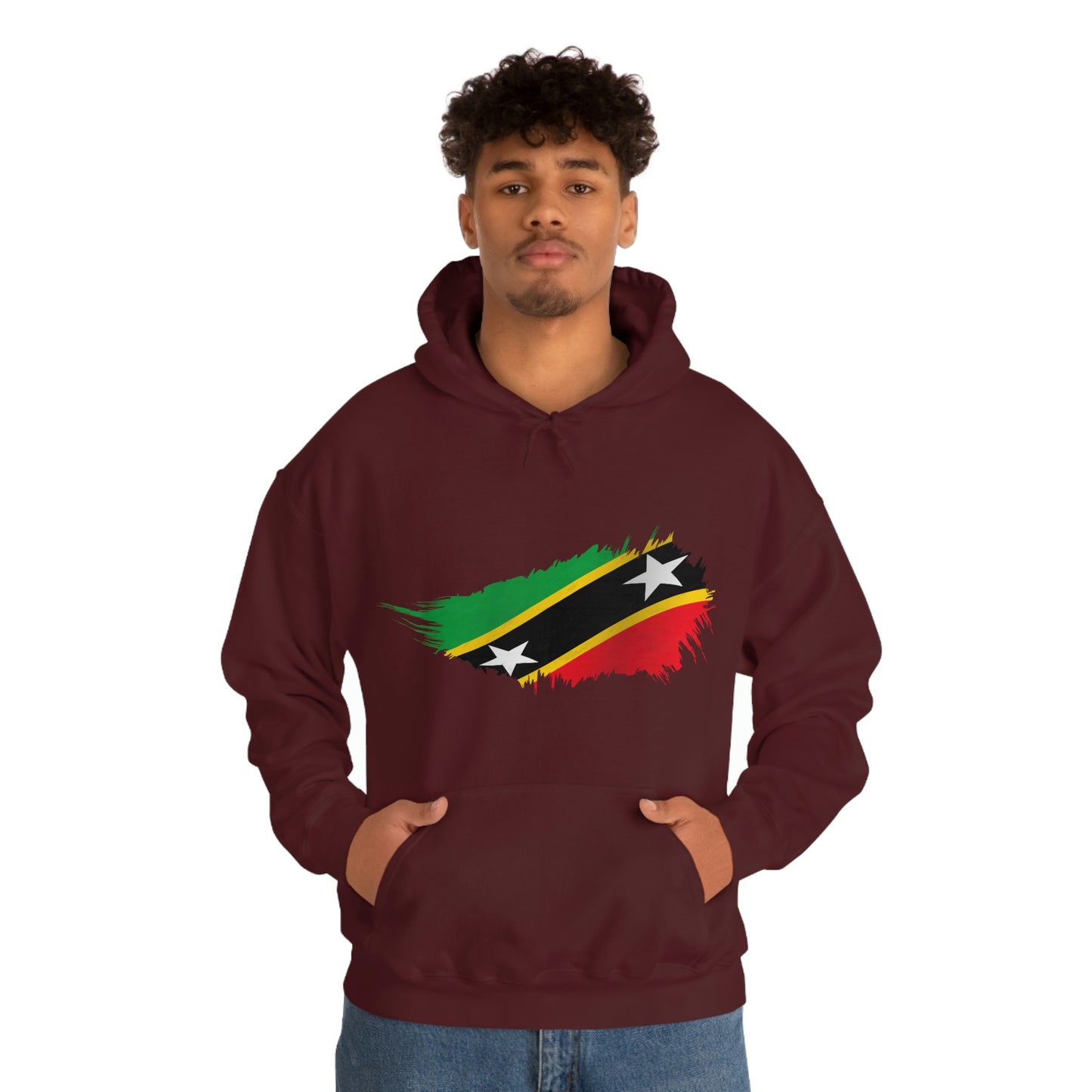 ST. KITTS Heavy Blend Hooded Sweatshirt (UNISEX)