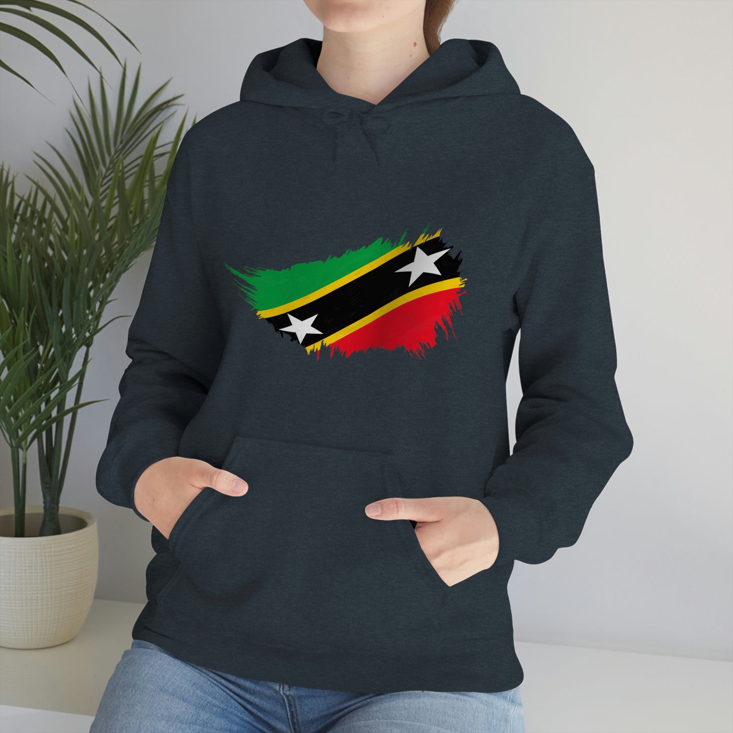 ST. KITTS Heavy Blend Hooded Sweatshirt (UNISEX)